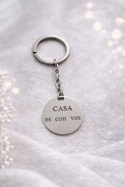 Llavero Redondo (para grabar)