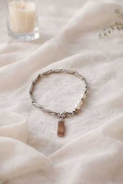 Pulsera para grabar en barrita ACERO