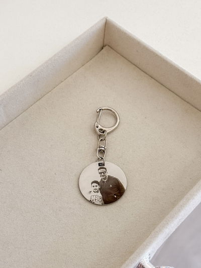 Llavero/ Dije con Fotograbado