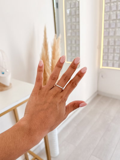 Anillo Cubics Talle 14