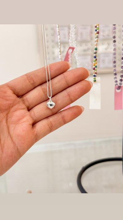 Conjunto Corazón Mini con inicial