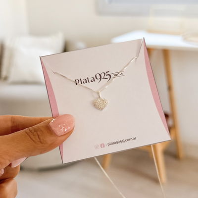 Conjunto Corazon cubic