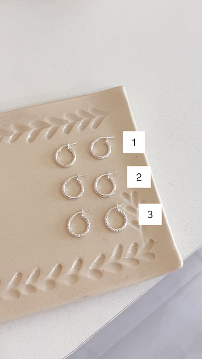 Argollas Cubanas 1,4cm