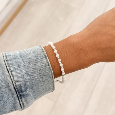 Pulsera Cristal y Perlas de Rio