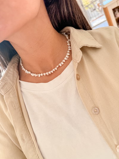 Collar con Perlas de Río