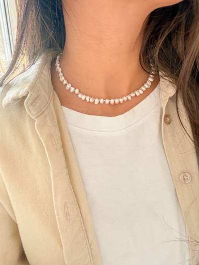 Collar con Perlas de Río