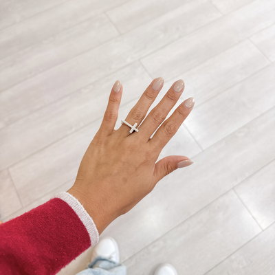 Anillo Cruz Talle 10