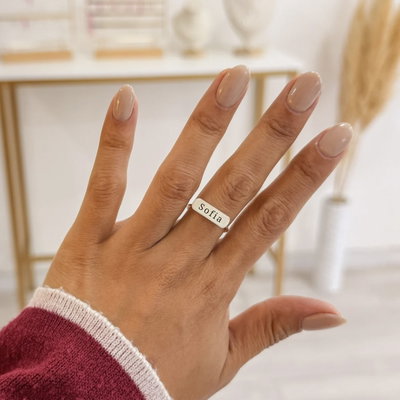 Anillo para Grabar Talle 12