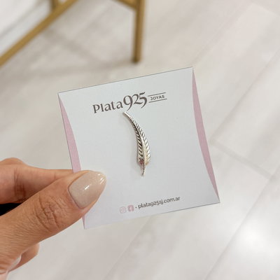 Aro Trepador Pluma | oreja izq 