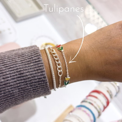 Pulsera Tulipanes 