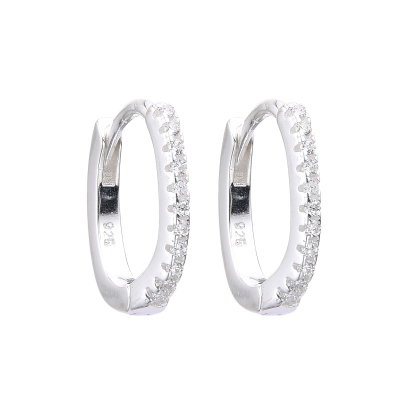 Argollas Bea Oval 1,1cm| Par 