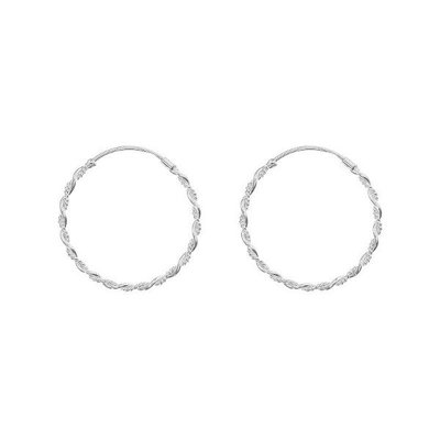 Argollas Torzadas 2,2cm