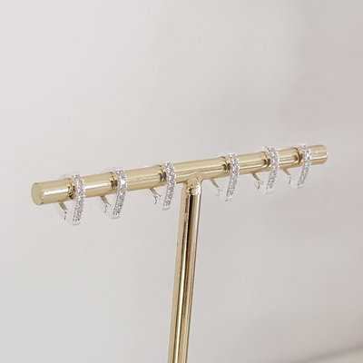 Argollita en V 1cm | unidad