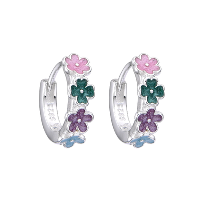 Argollas Flores Colores