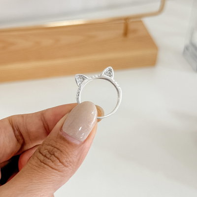 Anillo Gatito Talle 12 
