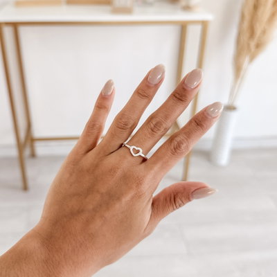 Anillo Corazón Talle 16