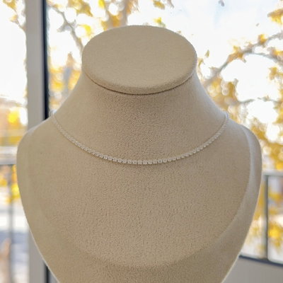 Choker Shine 40cm| PLATA LAMINADA