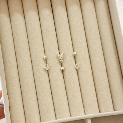 Piercings Ombligo| PLATA LAMINADA