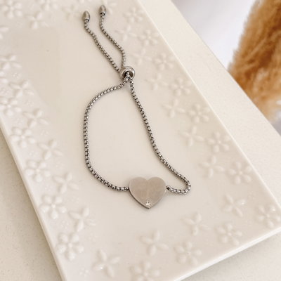 Pulsera Corazón| Ajustable