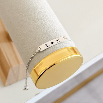 Pulsera para grabar (16cm a 19cm)