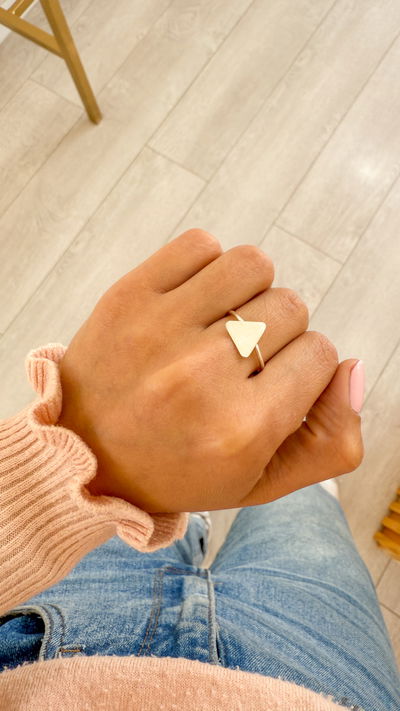 Anillo Triangulo T18