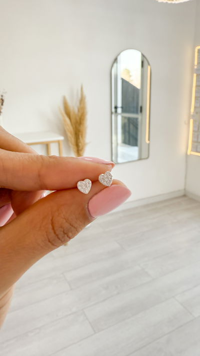 Aros Corazones Cubic