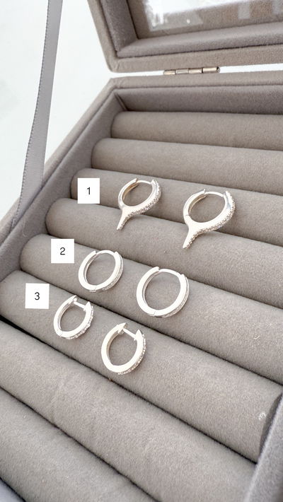 Argollas con Brillos
