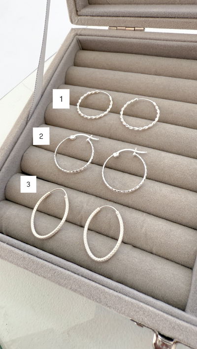Argollas Plata