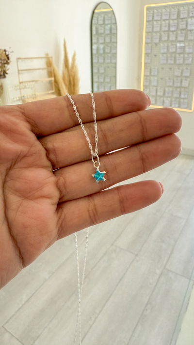 Conjunto estrella turquesa