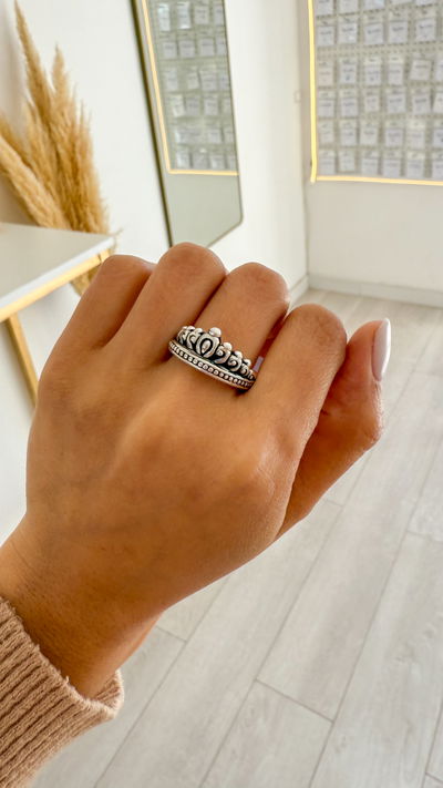 Anillo Corona Inflado T14