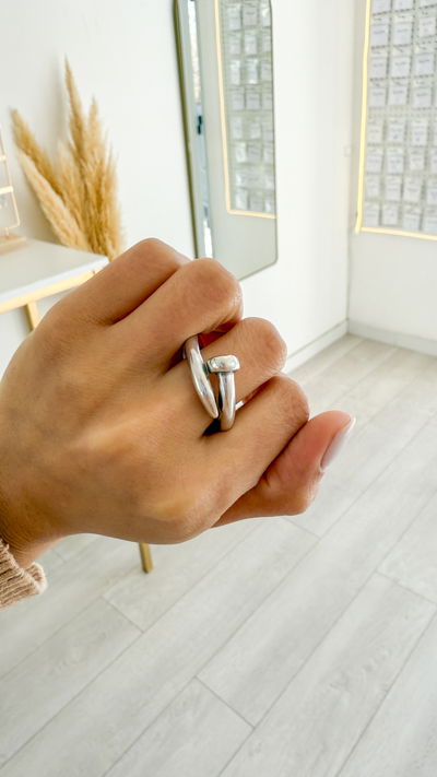 Anillo Clavo Inflado T19