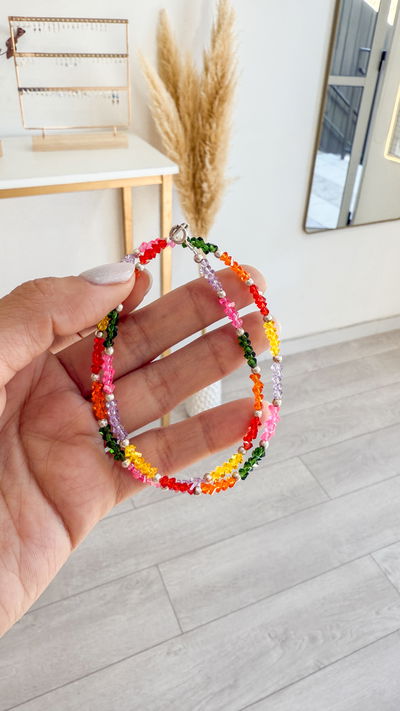 Choker de Colores (cristal de roca)