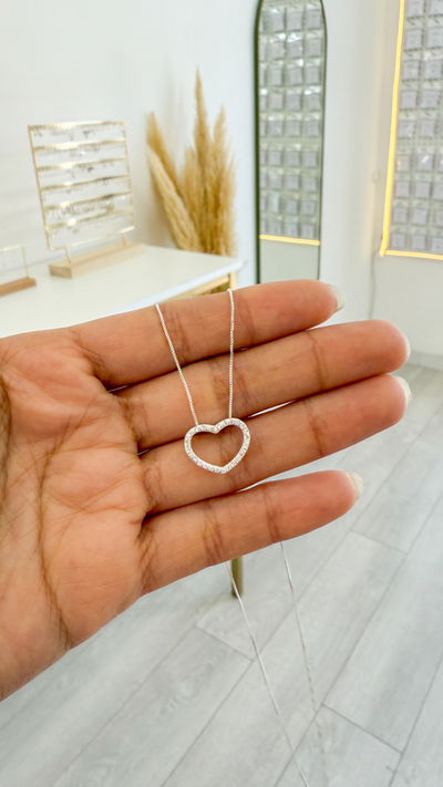 Conjunto Corazón Calado