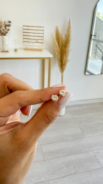 Miniaturas Plata CARACOL (par)