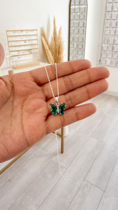 Conjunto Mariposa Verde