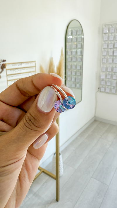 Argollas Sw Violetas