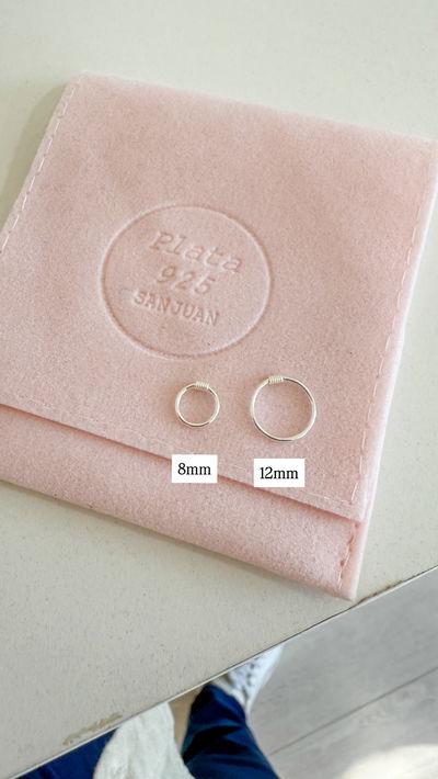 Argollitas con Resorte 8mm 1,2cm