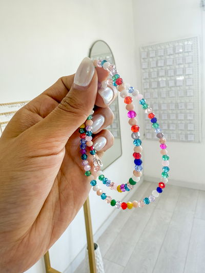 Choker Colores (cristal de roca)