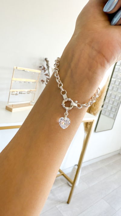 Pulsera Rolo con dije 