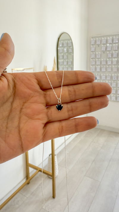 Conjunto Corazón Negro mini