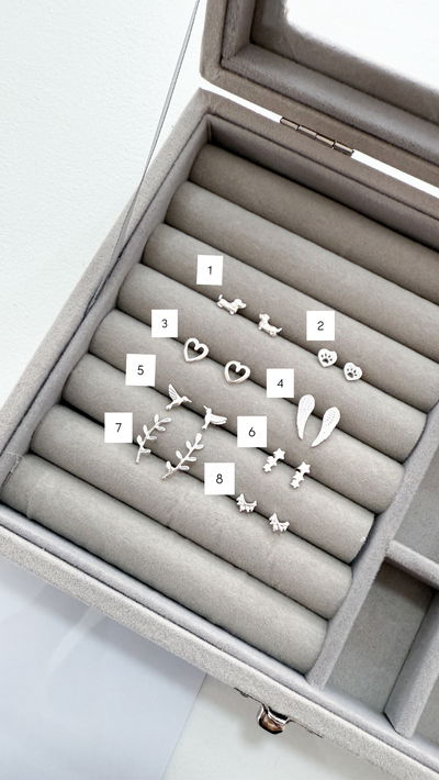 Miniaturas Plata (par)