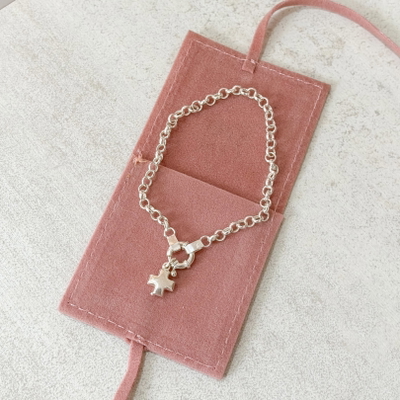 Pulsera con Cruz 