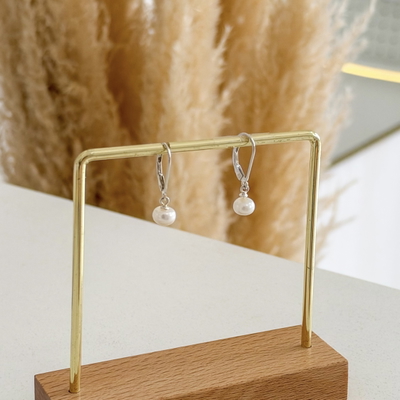 Aros Brisuras Perlas