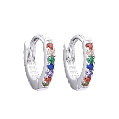 Argollas Bea Colores| PAR 1cm