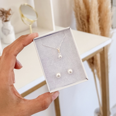 Set Bolita- Cadenita con Aros