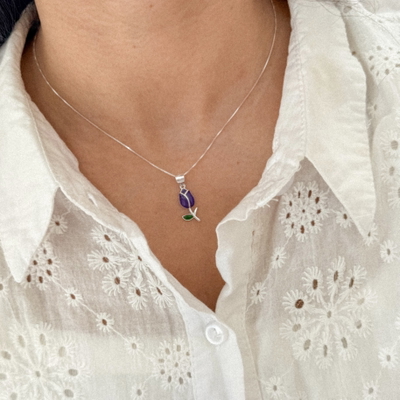 Conjunto Tulipan Lila