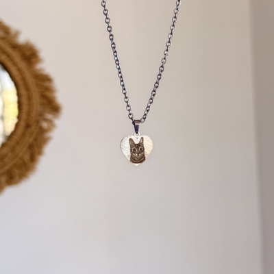 Conjunto Corazón 1,6cm| ACERO 