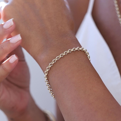 Pulsera Rolo 19,5cm 