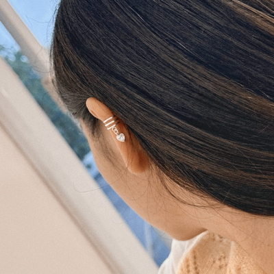 Cuff Corazón Cubic