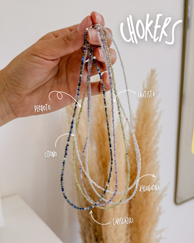 Chokers de Piedras Naturales| 40cm